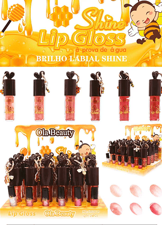 brilho labial shiny